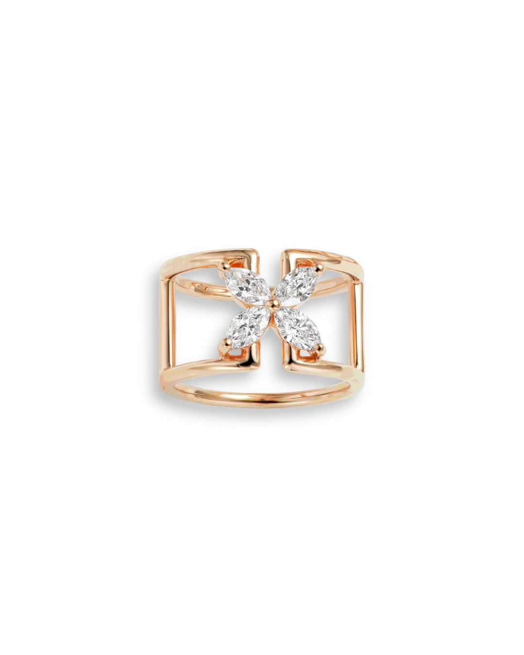 14K Gold Mariposa Diamond Rings