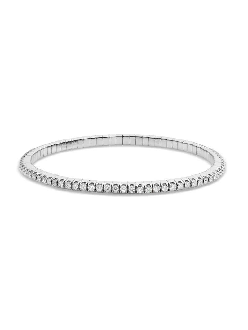 18K Diamond Stretch Bracelet