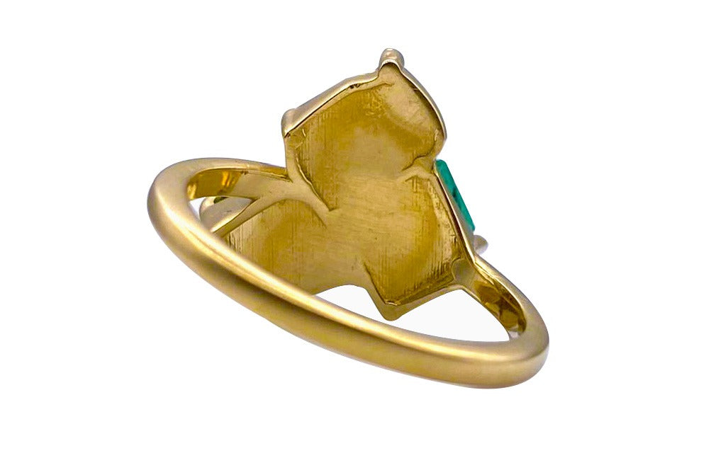 Rough Emerald Natural Beauty Ring