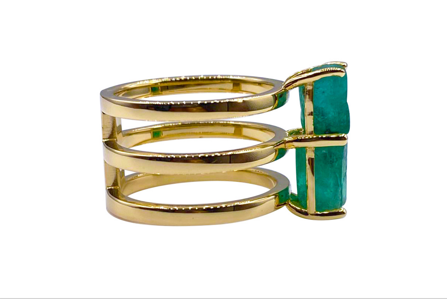 Rough Emerald Natural Beauty Ring