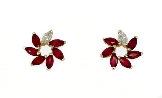 MQ Swirl Studs