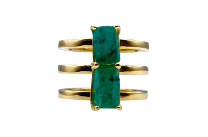 Rough Emerald Natural Beauty Ring